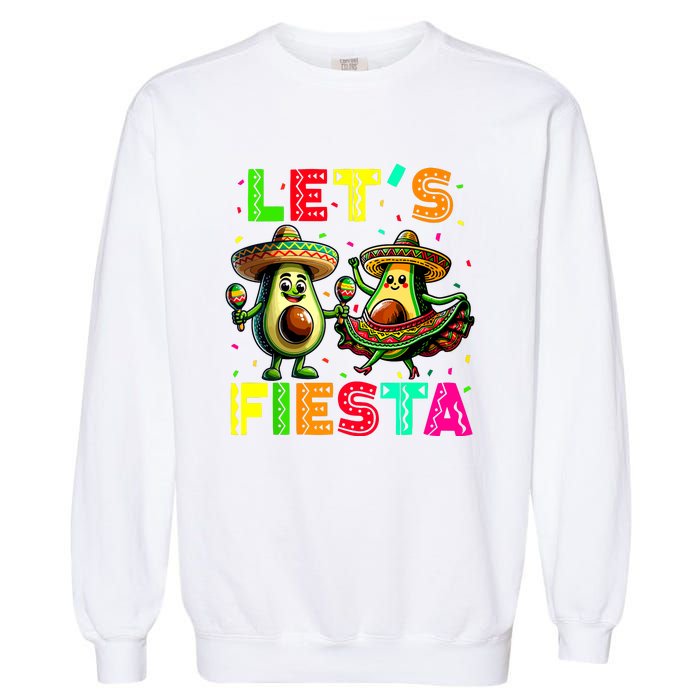 Cinco De Mayo For Women Boy Girl Mexican Fiesta Garment-Dyed Sweatshirt