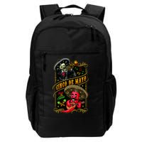 Cinco De Mayo Fiesta And Then Siesta Skeleton Pepper Music Backpack