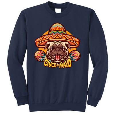 Cinco De Mayo Cute Pug Sweatshirt