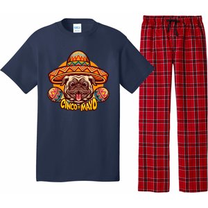 Cinco De Mayo Cute Pug Pajama Set