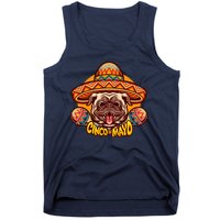 Cinco De Mayo Cute Pug Tank Top