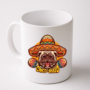 Cinco De Mayo Cute Pug Coffee Mug