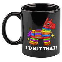 Cinco De Mayo Id Hit That Funny Pinata 11oz C Handle Ceramic Mug