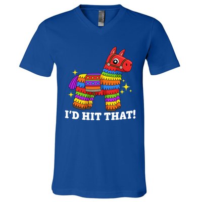 Cinco De Mayo Id Hit That Funny Pinata V-Neck T-Shirt