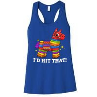 Cinco De Mayo Id Hit That Funny Pinata Women's Racerback Tank