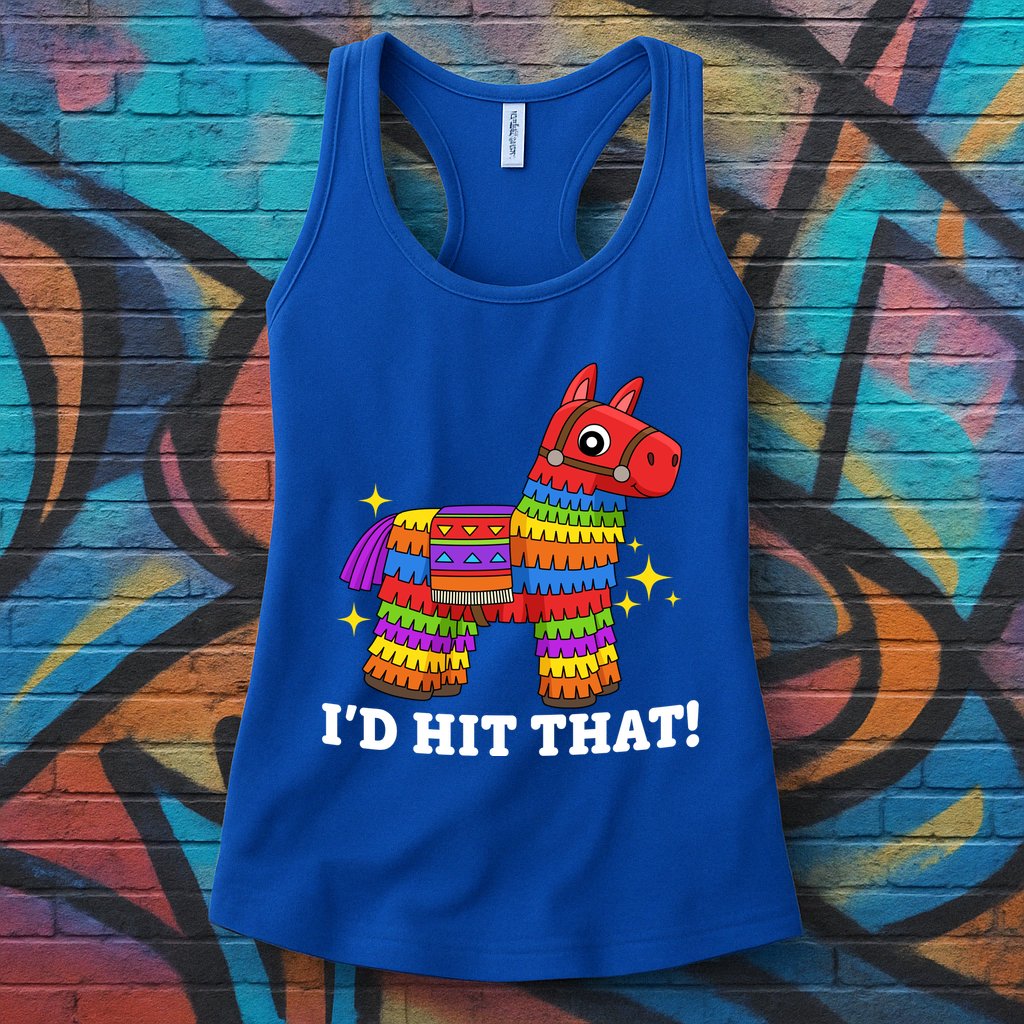 Cinco De Mayo Id Hit That Funny Pinata Womens Tank Top