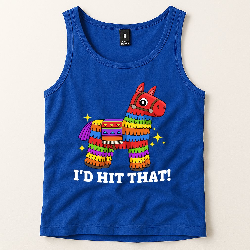 Cinco De Mayo Id Hit That Funny Pinata Tank Top
