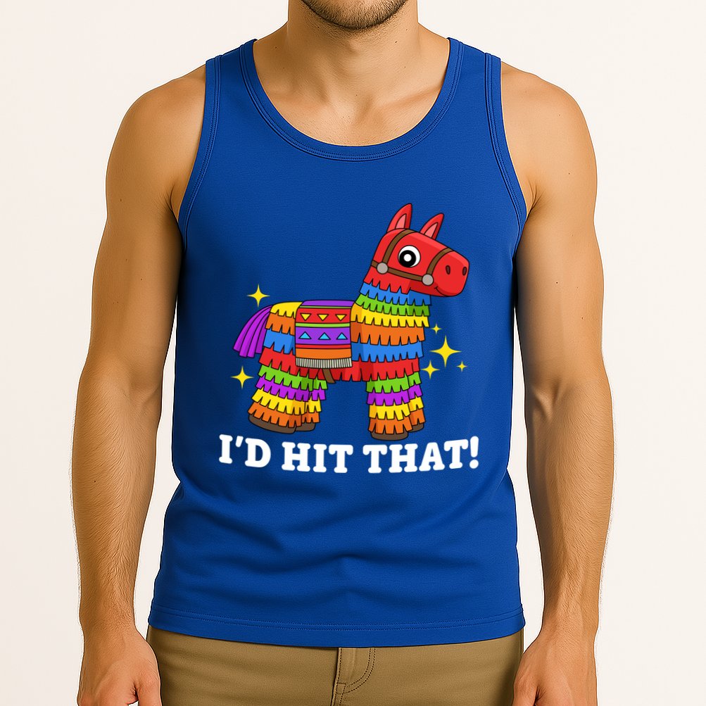 Cinco De Mayo Id Hit That Funny Pinata Tank Top