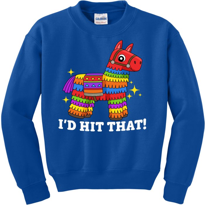 Cinco De Mayo Id Hit That Funny Pinata Kids Sweatshirt