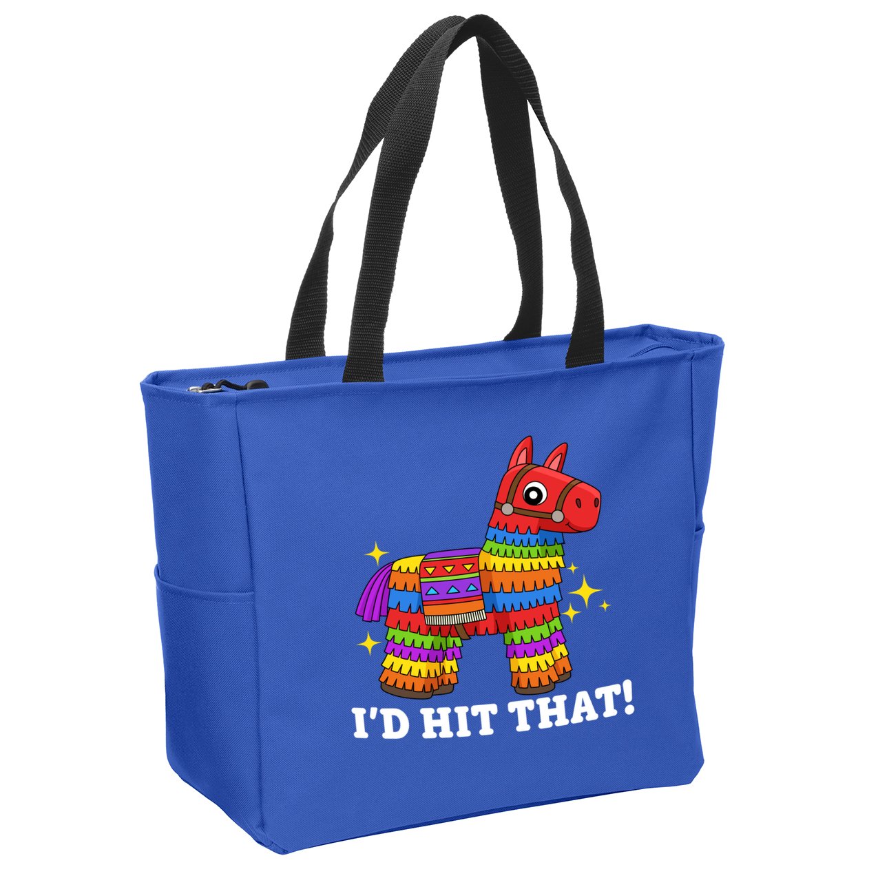 Cinco De Mayo Id Hit That Funny Pinata Zip Tote Bag