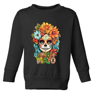 Cinco De Mayo Mexican Fiesta Squad Toddler Sweatshirt