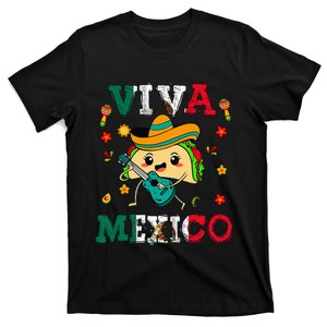 Cinco De Mayo Outfit Viva Mexico Mexican Funny Taco T-Shirt