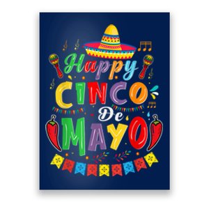 Cinco De Mayo Mexican Fiesta Party Women Men B.oys G.irls K.ids Poster