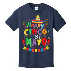 Cinco De Mayo Mexican Fiesta Party Women Men B.oys G.irls K.ids Kids T-Shirt