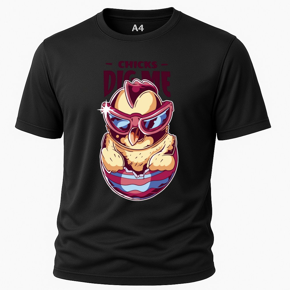 Chicks Dig Me Funny Performance Shirt