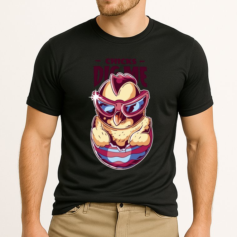 Chicks Dig Me Funny Performance Shirt