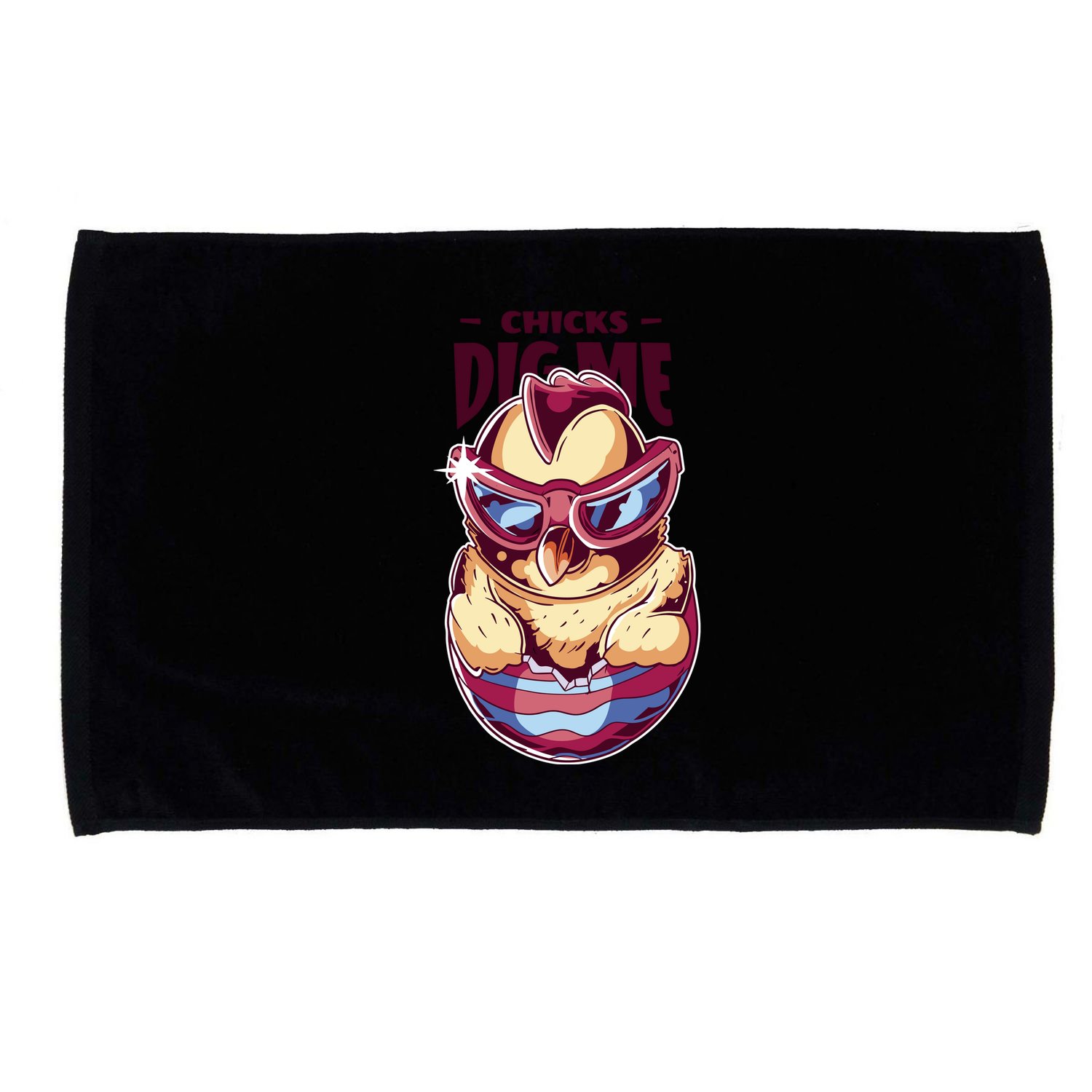 Chicks Dig Me Funny Microfiber Hand Towel