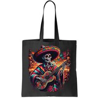Cinco De Mayo Skeleton Sugar Skull Fiesta Sombreros Guitar Bag