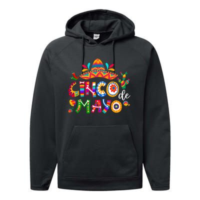 Cinco De Mayo Mexican Fiesta 5 De Mayo Women Performance Fleece Hoodie