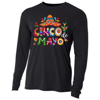 Cinco De Mayo Mexican Fiesta 5 De Mayo Women Cooling Performance Long Sleeve Crew