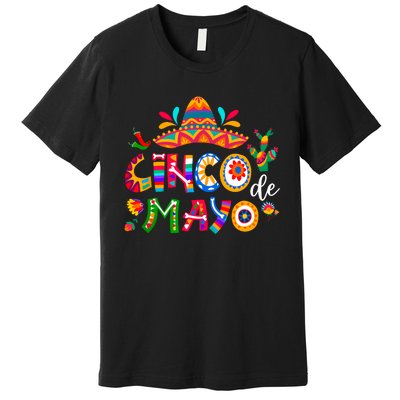 Cinco De Mayo Mexican Fiesta 5 De Mayo Women Premium T-Shirt