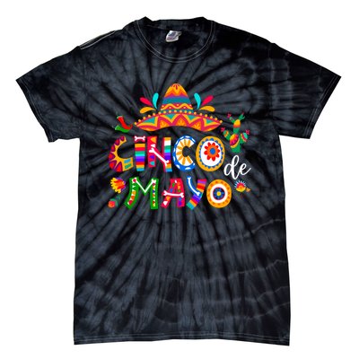 Cinco De Mayo Mexican Fiesta 5 De Mayo Women Tie-Dye T-Shirt