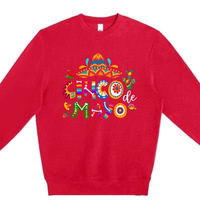 Cinco De Mayo Mexican Fiesta 5 De Mayo Women Premium Crewneck Sweatshirt