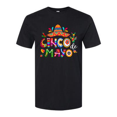 Cinco De Mayo Mexican Fiesta 5 De Mayo Women Softstyle CVC T-Shirt