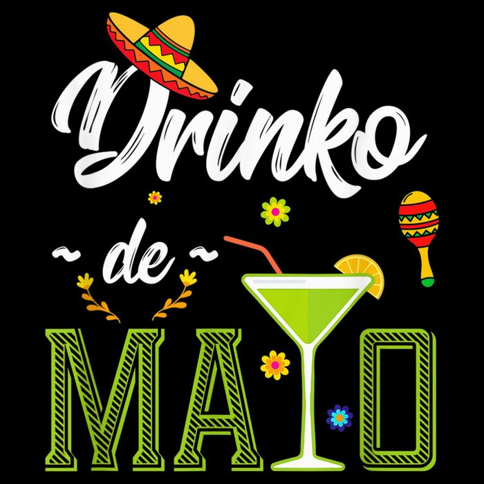 Cinco De Mayo Shirt Drinko De Mayo Fiesta Mexican Party Doggie Tank
