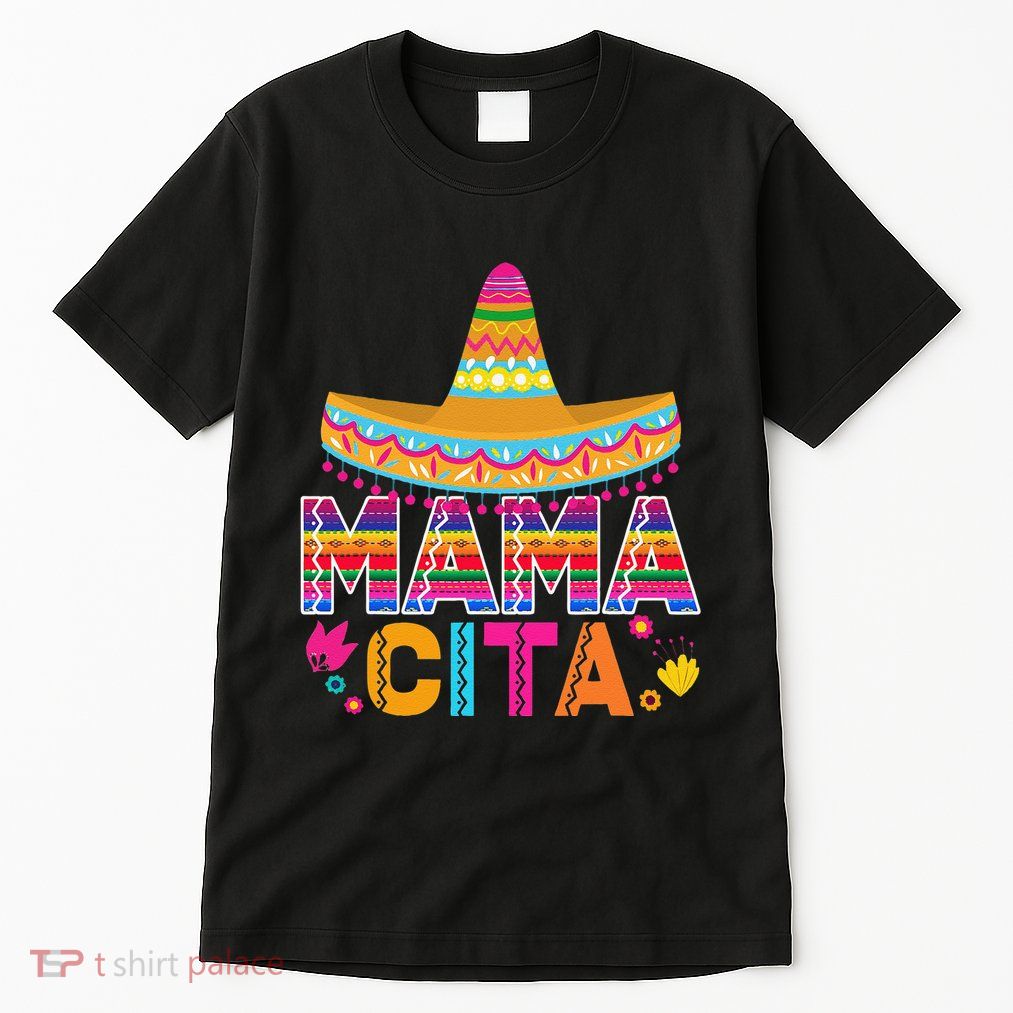 Cinco De Mayo Mamacita Flower Mama Cita Mexican Gift Tall T-Shirt