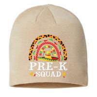 Cinco De Mayo Rainbow Leopard PreK Squad Teacher Sustainable Beanie