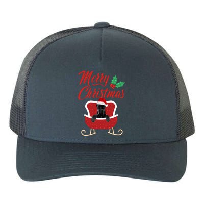 Canecorso Dog Merry Christmas Design For The Holiday Season! Yupoong Adult 5-Panel Trucker Hat