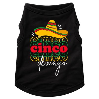 Cinco De Mayo Mexican Fiesta 5 De Mayo Doggie Tank