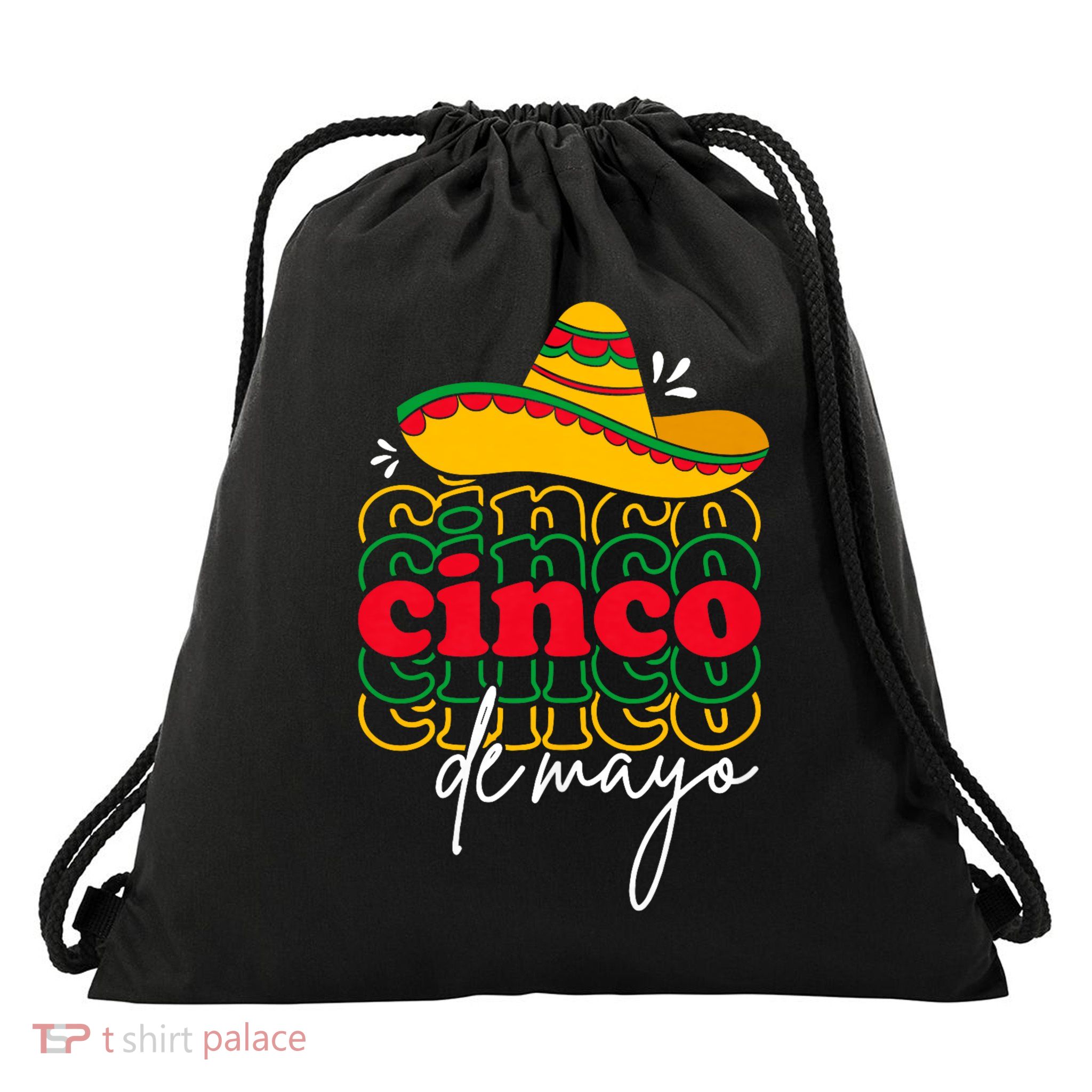 Cinco De Mayo Mexican Fiesta 5 De Mayo Drawstring Bag