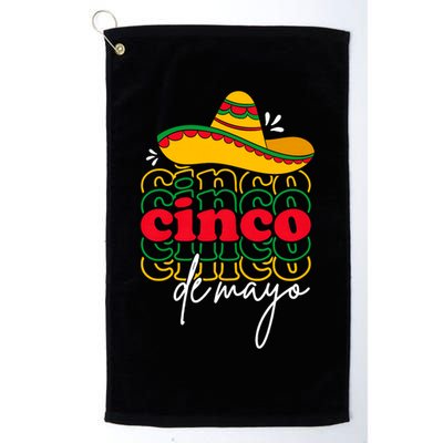 Cinco De Mayo Mexican Fiesta 5 De Mayo Golf Towel