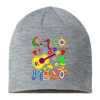 Cinco De Mayo Girl Sustainable Beanie