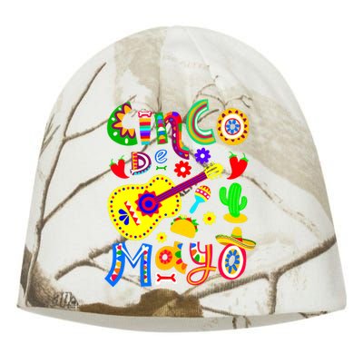 Cinco De Mayo Girl Kati - Camo Knit Beanie