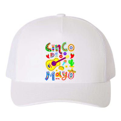 Cinco De Mayo Girl Yupoong Adult 5-Panel Trucker Hat