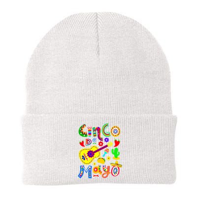 Cinco De Mayo Girl Knit Cap Winter Beanie