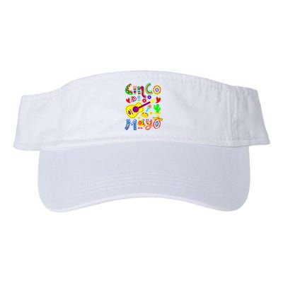 Cinco De Mayo Girl Valucap Bio-Washed Visor