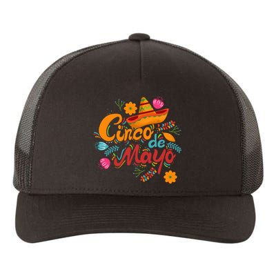 Cinco De Mayo Yupoong Adult 5-Panel Trucker Hat