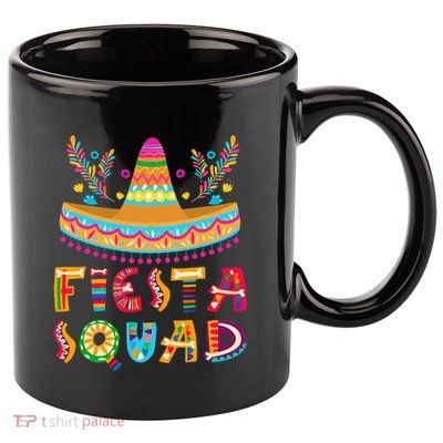 Cinco De Mayo Fiesta Squad Mexican Party Cinco De Mayo 11oz C Handle Ceramic Mug