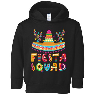 Cinco De Mayo Fiesta Squad Mexican Party Cinco De Mayo Toddler Hoodie