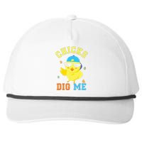 Chicks Dig Me Happy Easter Egg Hunt Snapback Five-Panel Rope Hat