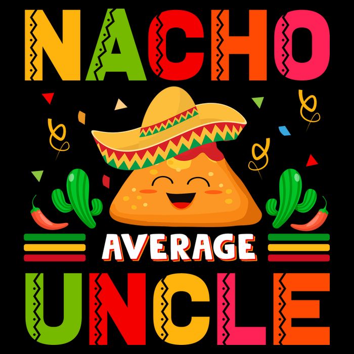 Cinco De Mayo Nacho Average Uncle Gift Family Matching Impact Tech Backpack