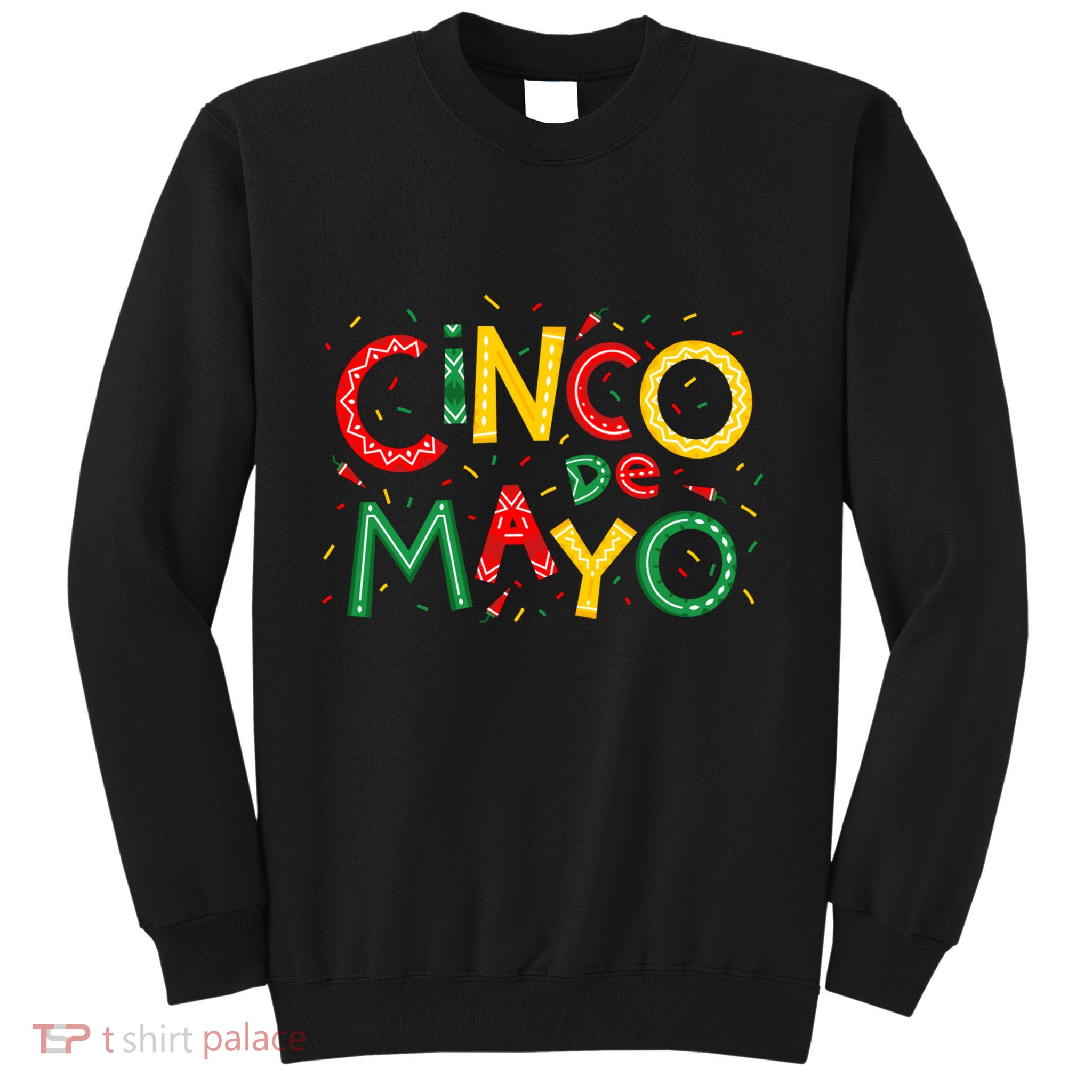 Cinco De Mayo Chili Pepper Celebration Sweatshirt
