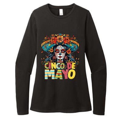 Cinco De Mayo Mexican Fiesta Squad Womens CVC Long Sleeve Shirt