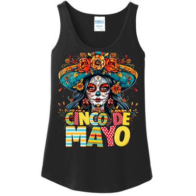 Cinco De Mayo Mexican Fiesta Squad Ladies Essential Tank