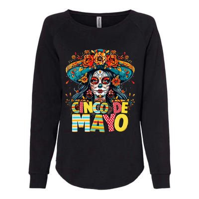 Cinco De Mayo Mexican Fiesta Squad Womens California Wash Sweatshirt