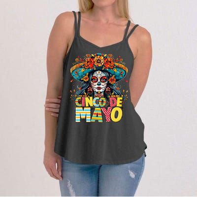 Cinco De Mayo Mexican Fiesta Squad Women's Strappy Tank